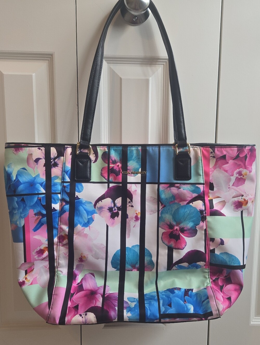 Vera Bradley Exotic Floral Tote Large 2016 Spring Collection